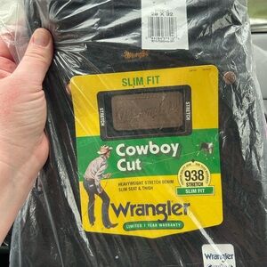 Wrangler Black Slim Fit Jeans waist 28 length 32